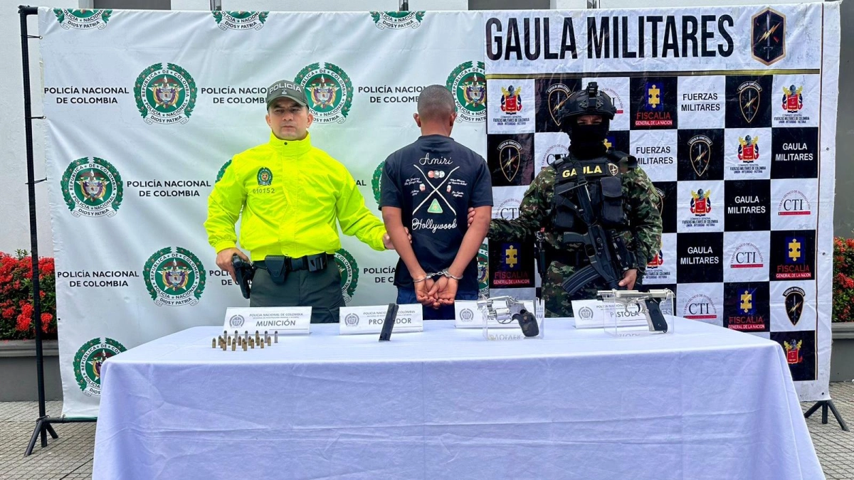 Cae alias 'Chalía', el temido cabecilla del Clan del Golfo que sembraba el terror entre líderes indígenas del Chocó