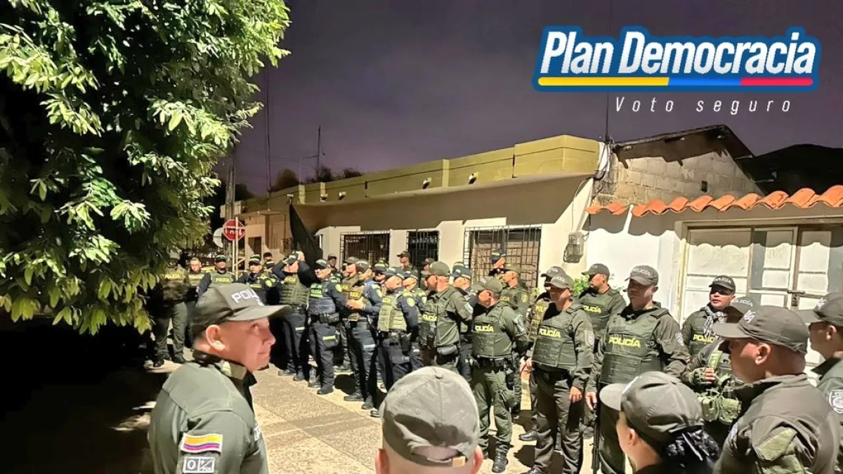 Córdoba defiende sus elecciones: más de 1.055 policías custodian la jornada en los 30 municipios de todo el departamento