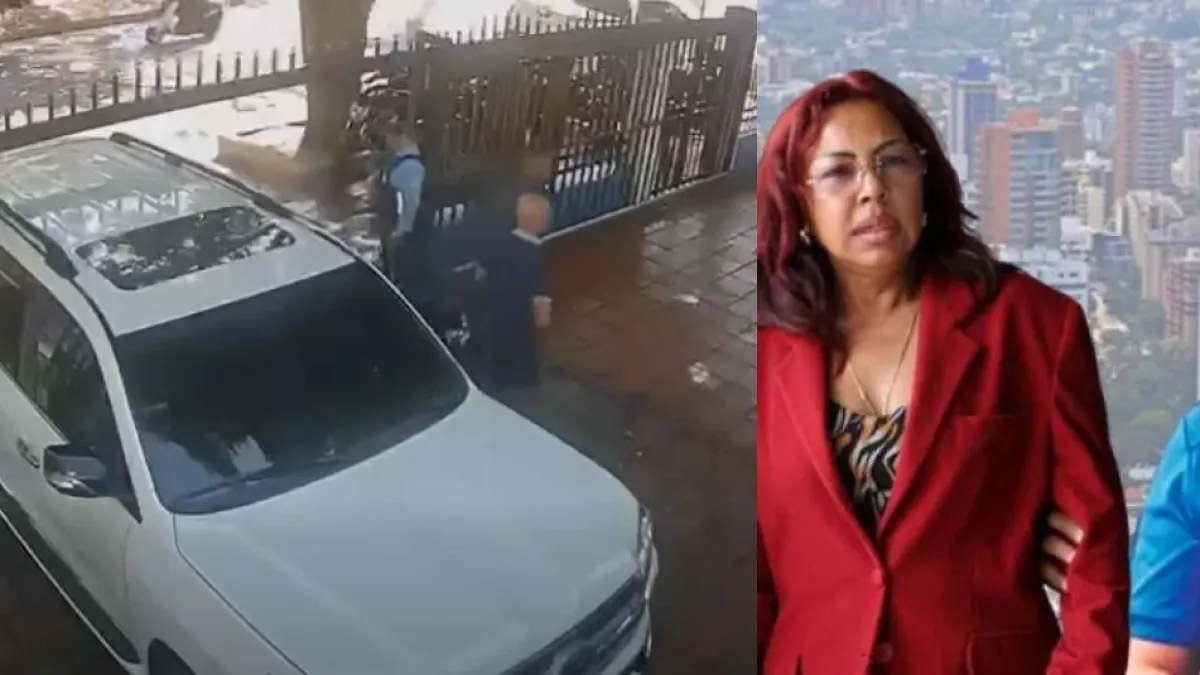 Nuevo video del momento exacto del fallido atentado contra Raúl Montes, exmano derecha de alias La Gata en Barranquilla; usaron armamento de guerra