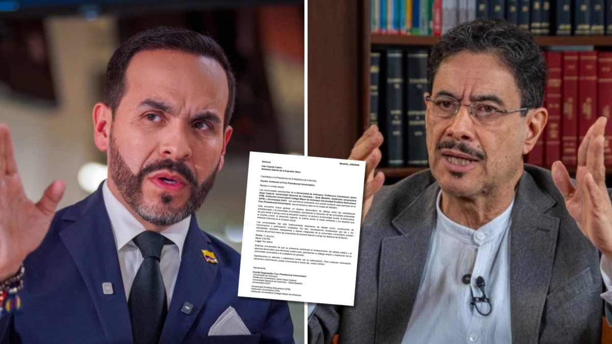 Comunidades de universidades públicas y privadas de Medellín se unieron para citar a Iván Cepeda y Abelardo de la Espriella a un debate: ¿aceptarán?