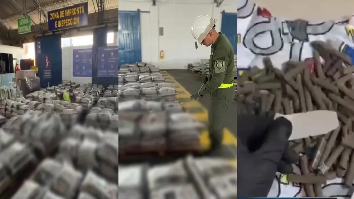 Narcotráfico: en el Puerto de Cartagena incautaron 2,4 toneladas de cocaína ocultas en café, y cuyo destino era el puerto de Valencia, en España