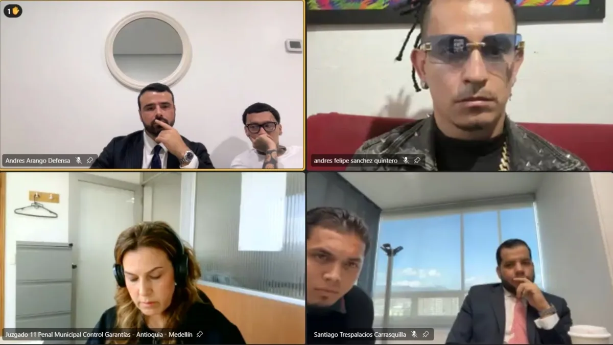 ¿Se cayó la imputación contra Blessd y Dímelo? Así se desarrolló la primera audiencia por presunto secuestro extorsivo contra el imitador de Ozuna