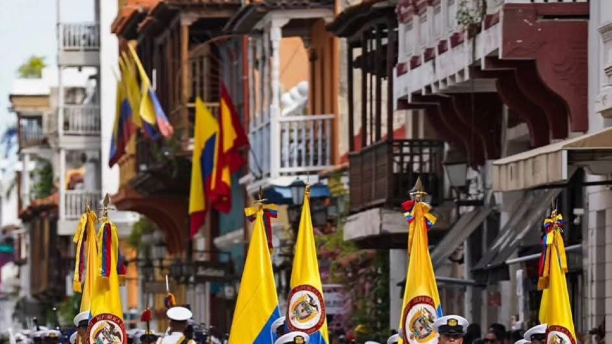 Cartagena se alista para el desfile independentista del 20 de Julio: 5.000 participantes recorrerán el Centro Histórico de la ciudad amurallada