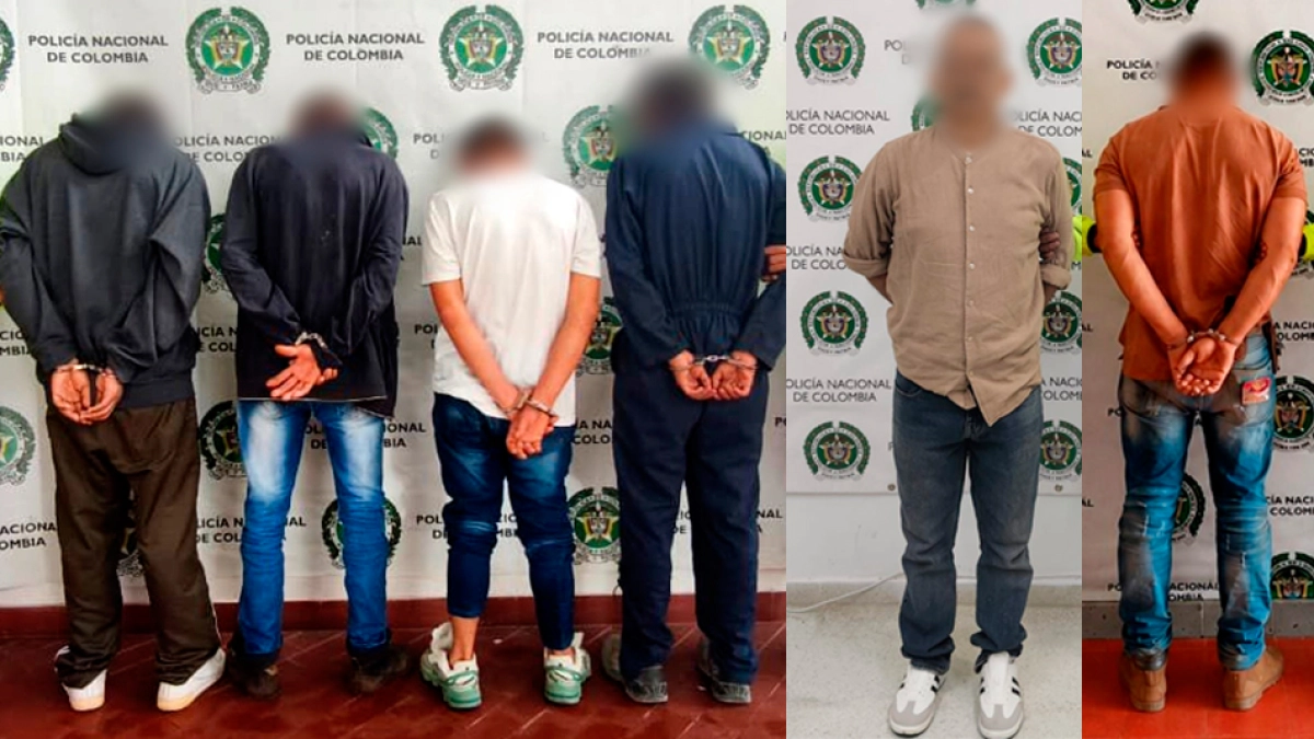 Golpe a la delincuencia en Antioquia: 43 capturados por vulnerar y armar redes de vicio contra menores